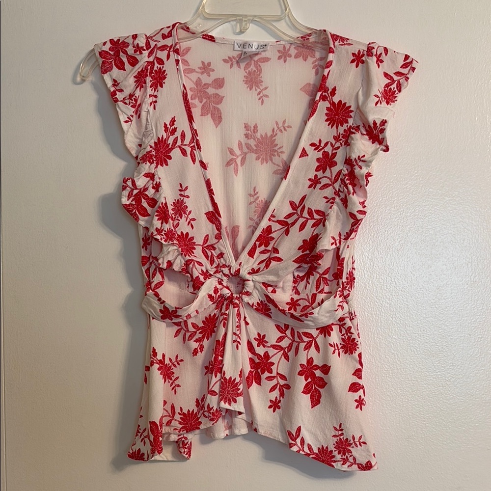 VENUS Women's Floral Top